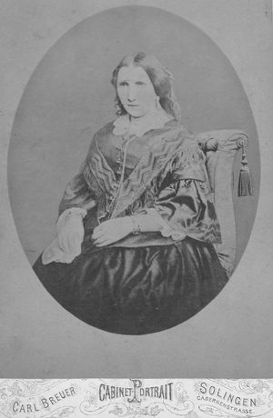 Henriette Heyderhoff geb. Klophaus (1819 - 1866)